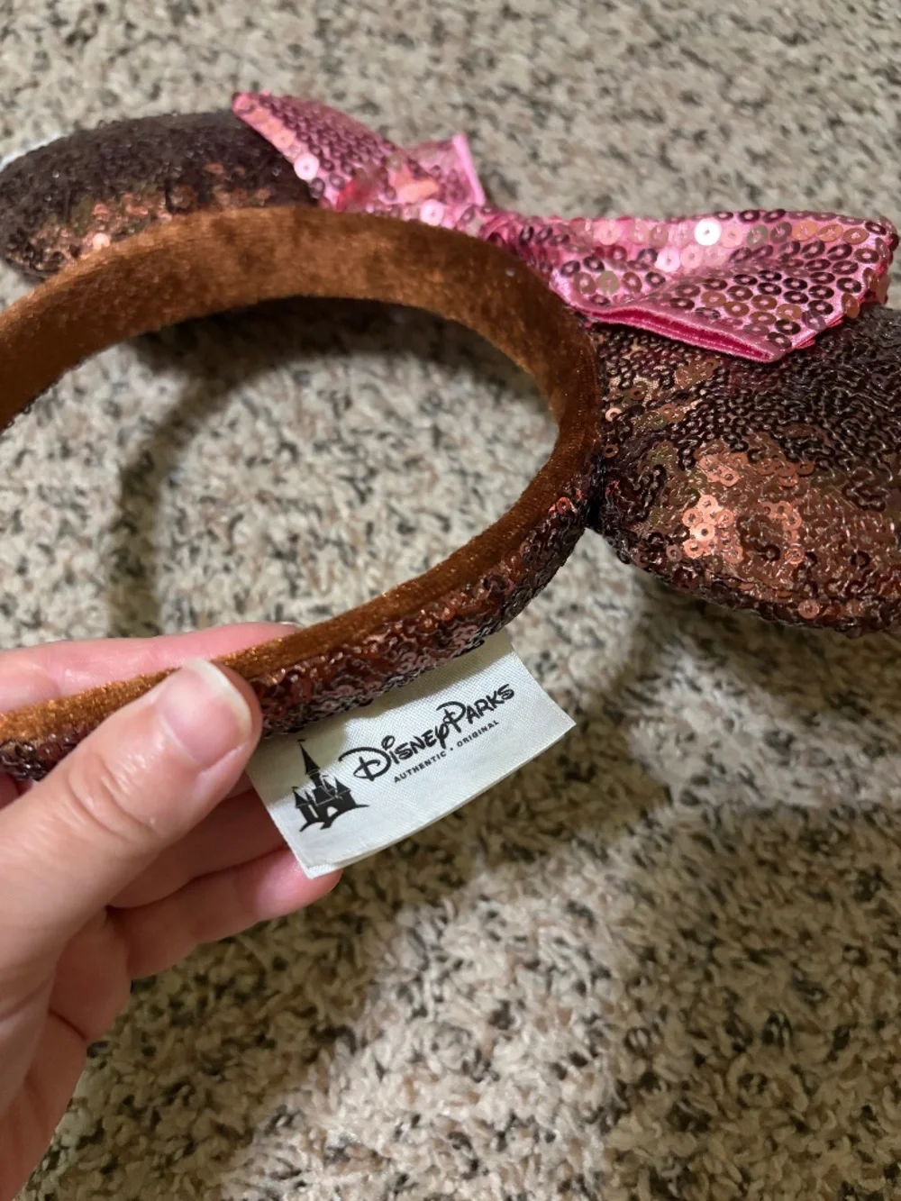 Ice Cream Inspired Minnie Mouse Ears-Headband